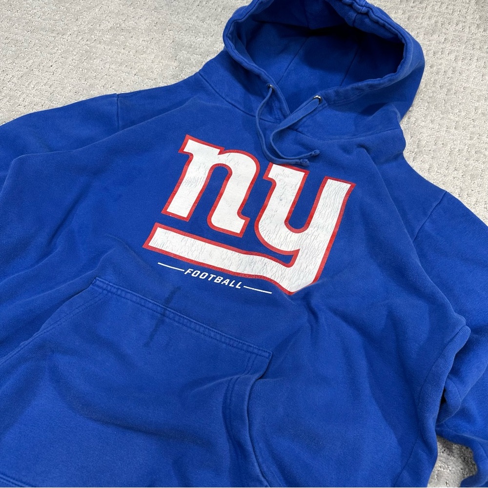NY Giants Blue Hoodie